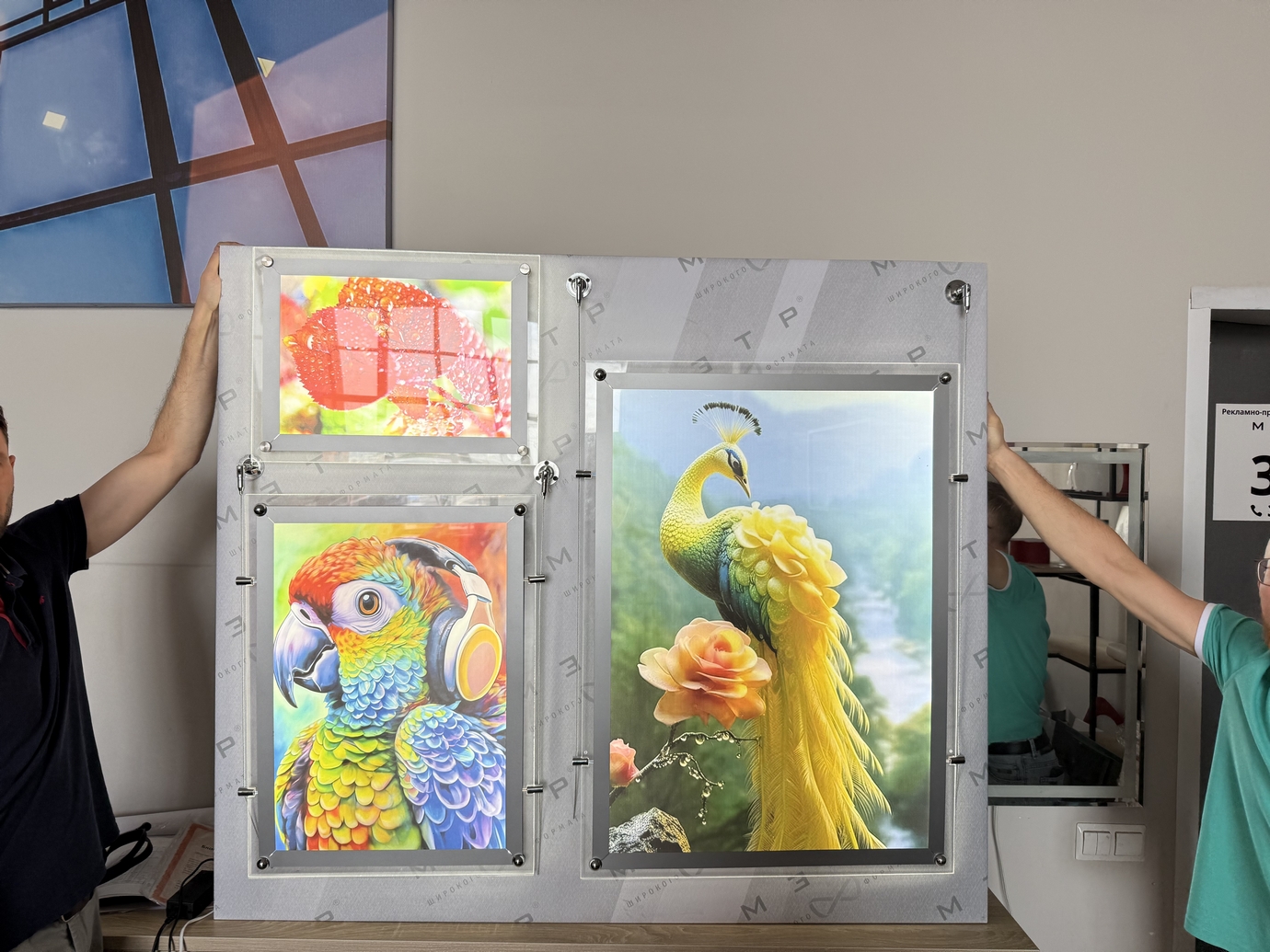 световые панели подвесные