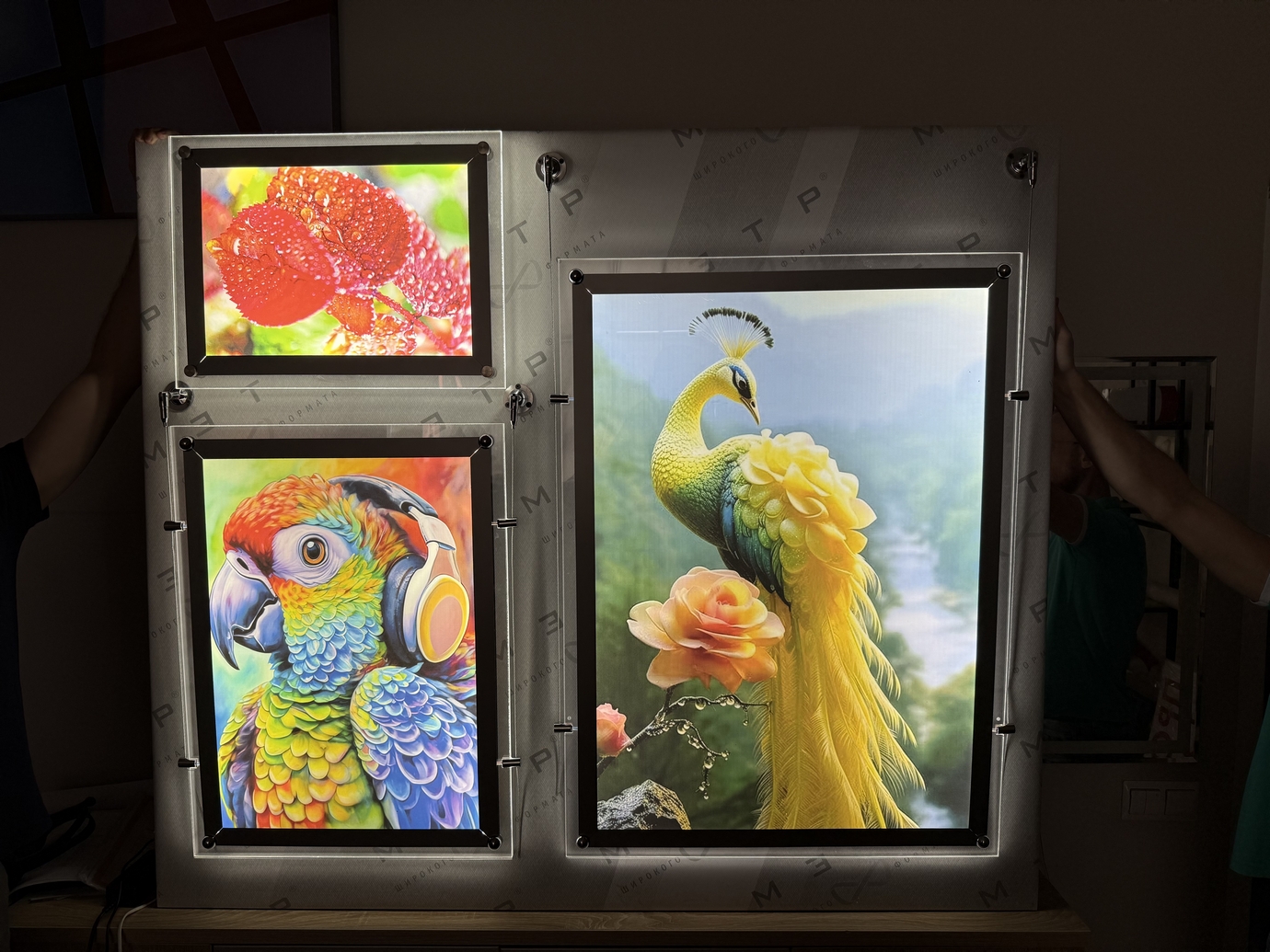 световая панель на стену