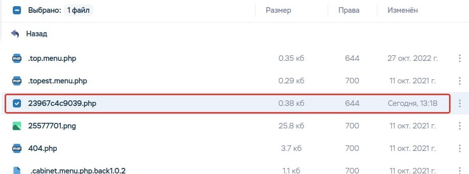 Очистка от вирусов и настройка защиты 1С-Битрикс